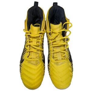 Nike Alpha FastFlex Green Yellow Bk / W Football Cleats Men Size 13 AQ7653-700
